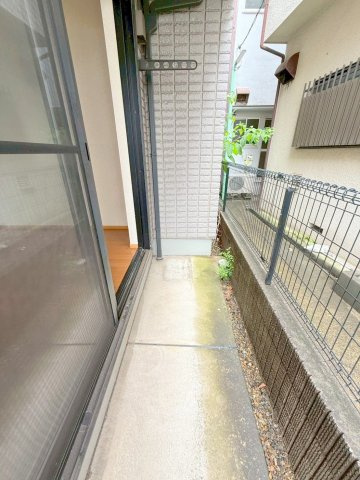 エクセラ田端のバルコニー