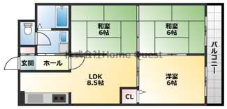 【間取り】 | エトワールハイム川本