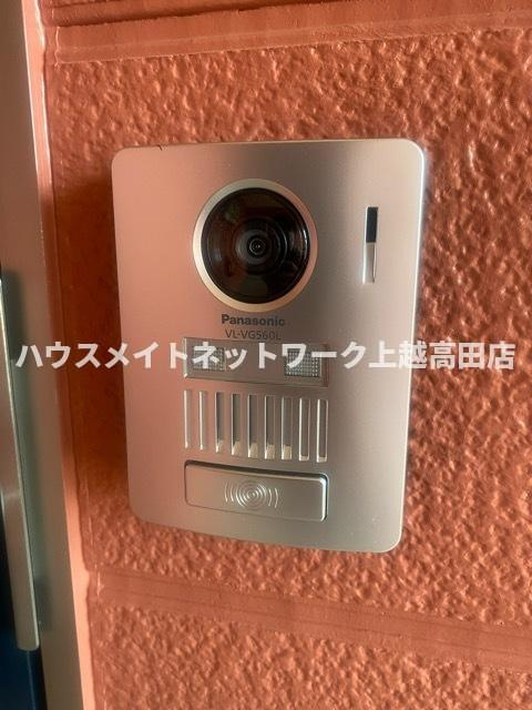 メゾン・ド・シャトーⅡのセキュリティ|モニターホン（玄関側）