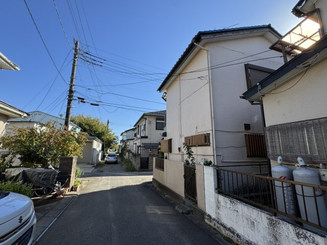 松戸市五香５丁目の前面道路含む現地写真