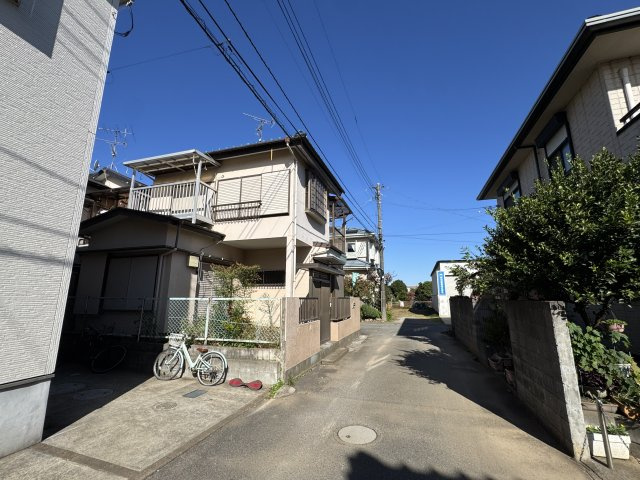 松戸市五香５丁目の前面道路含む現地写真