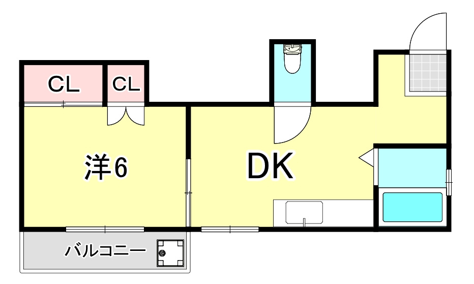 みやマンションの間取り