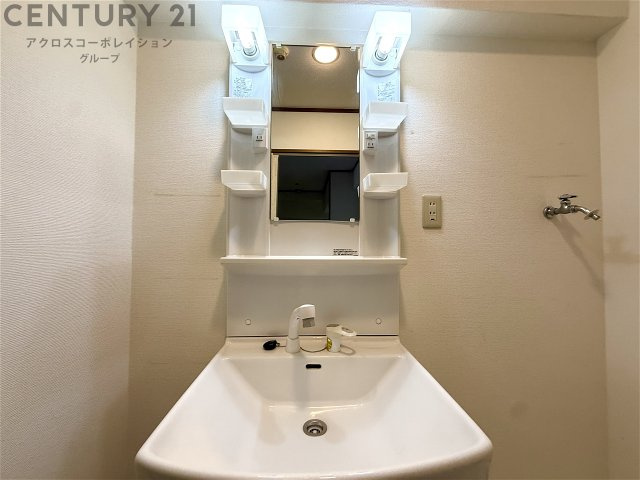 室内洗濯機置き場付きで便利！