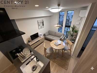 画像中の家具はAIにより配置加工しているため、付属しません