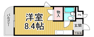 アイビーコート２の間取り