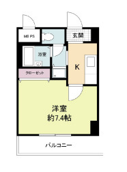 【間取り】 | グラマシー心斎橋東