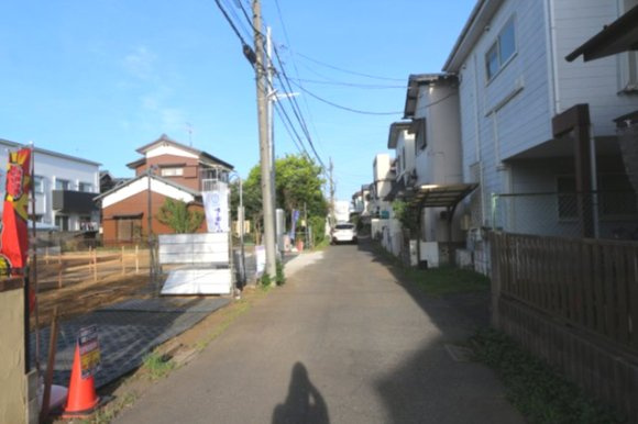 【Heartfull Town】小平市回田町49番の外観|1階に水回りがまとまった家事動線の良い間取り♪
