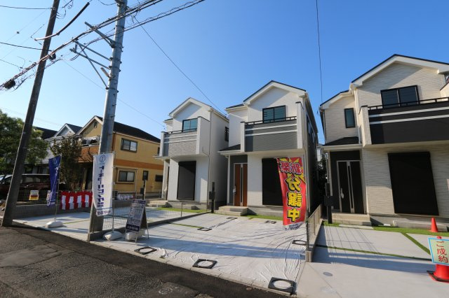 【Heartfull Town】小平市回田町49番の外観|ZEH水準住宅でエコな新生活を♪

