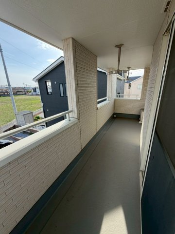 龍舞町一戸建てのバルコニー