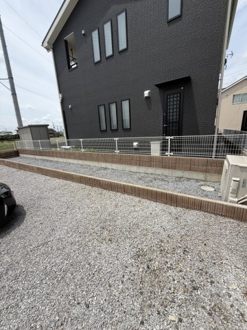龍舞町一戸建ての庭