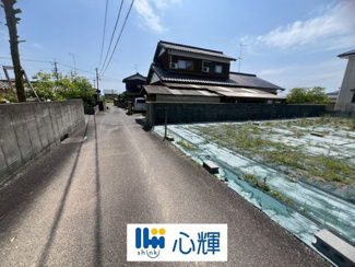 【前面道路含む現地写真】 | 亀浦2丁目土地（65坪）