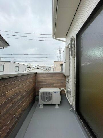 グリーンスカイ蕨のバルコニー