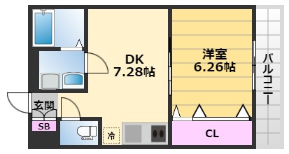 【間取り】 | Feliz岸和田