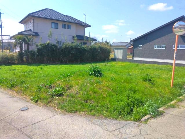 深谷市高島　建築条件なし売地の外観