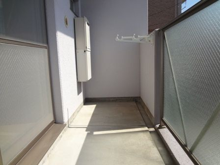 久留米市東櫛原町の賃貸マンションのバルコニー|バルコニーがあります