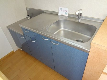 久留米市東櫛原町の賃貸マンションのキッチン|きれいなキッチンです