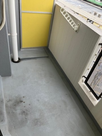 トーカン久留米駅東Ⅱキャステールのバルコニー|広々としたバルコニーです