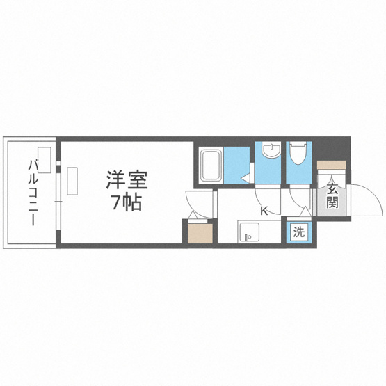 【間取り】 | プレサンス大阪福島シエル
