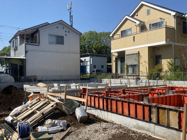 『八王子市新築戸建て』八王子市宮下町93【仲介手数料無料】　５期の外観|～仲介手数料無料☆八王子ひなた不動産～八王子市宮下町　新築戸建て