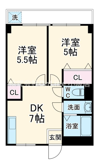 【間取り】 | サンライフ小阪