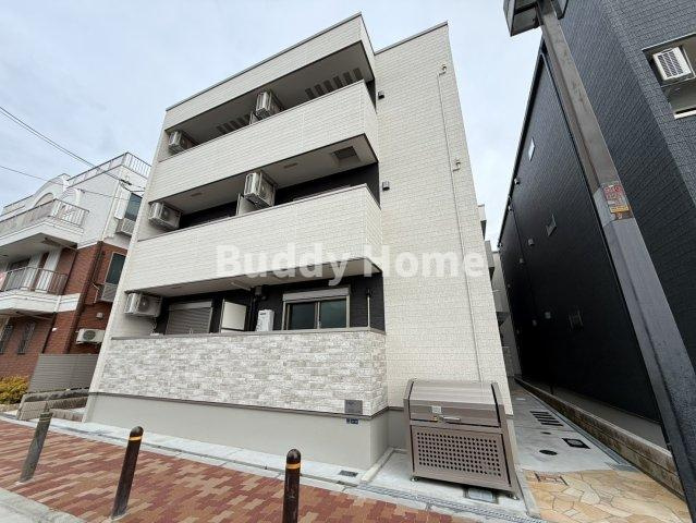 大阪市東住吉区今川４丁目のアパートの外観