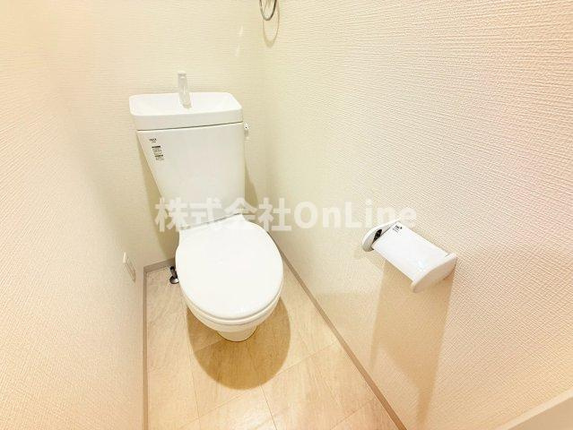 八尾市本町５丁目のアパートのトイレ