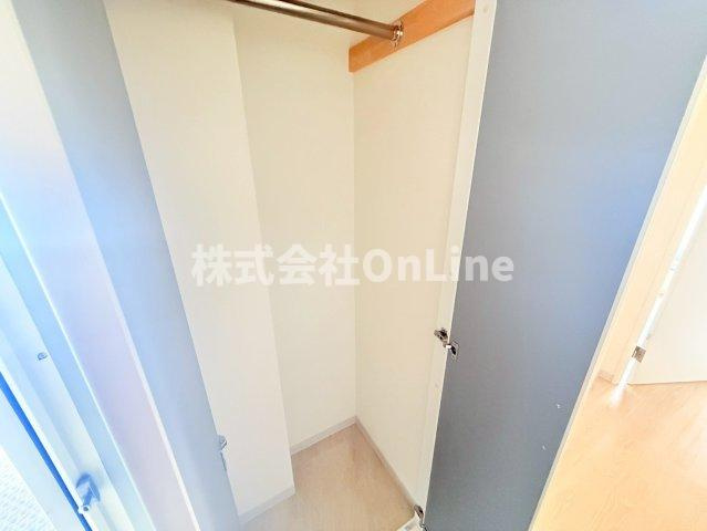 八尾市本町５丁目のアパートの収納