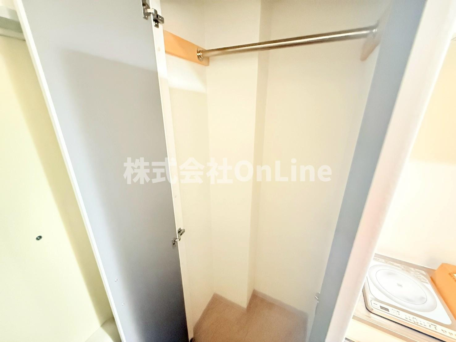 八尾市本町５丁目のアパートの収納