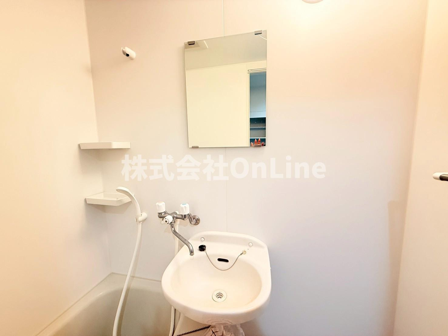 八尾市本町５丁目のアパートの洗面所