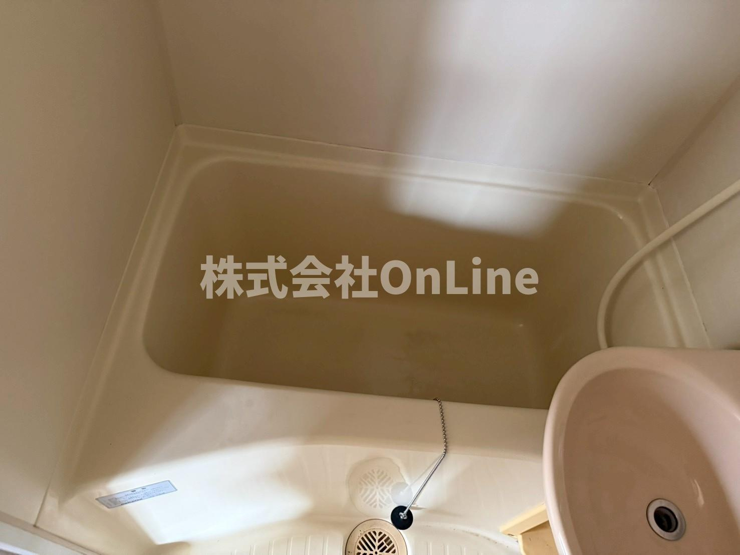 八尾市東山本町５丁目のアパートの浴室