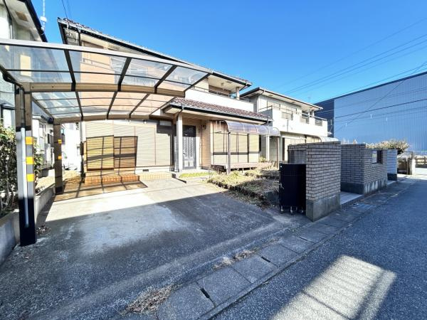 宇都宮市御幸ケ原町　4ＬＤＫ　中古住宅の外観
