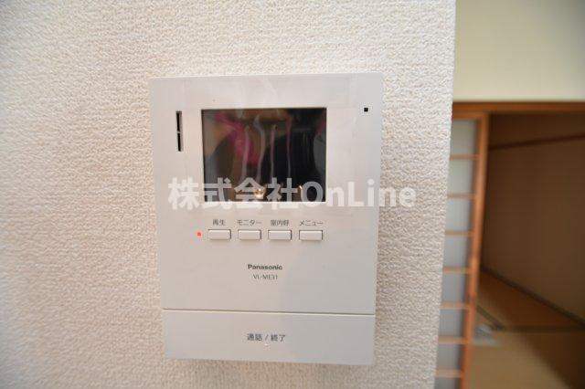 八尾市上之島町南１丁目のアパートのセキュリティ