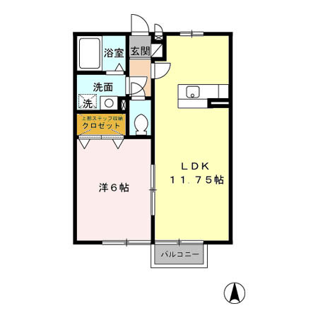 ハレアカラ C棟の間取り|使い勝手の良い間取りです♪