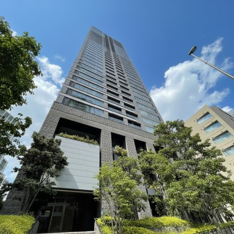プレミストタワー白金高輪の外観