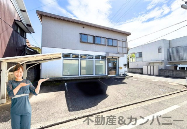 畑寺4丁目の2階建店舗　松山市畑寺4丁目売店舗の外観|外はこのようになっています