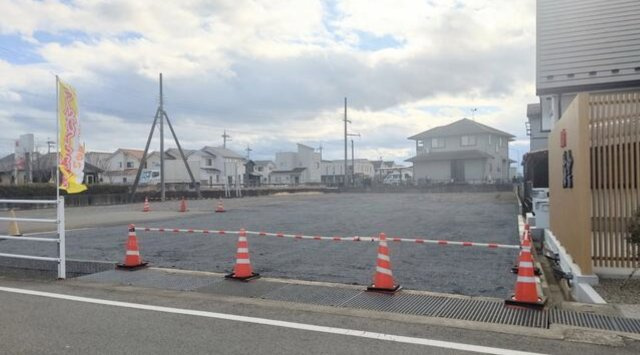 守山市播磨田町の事業用地の外観
