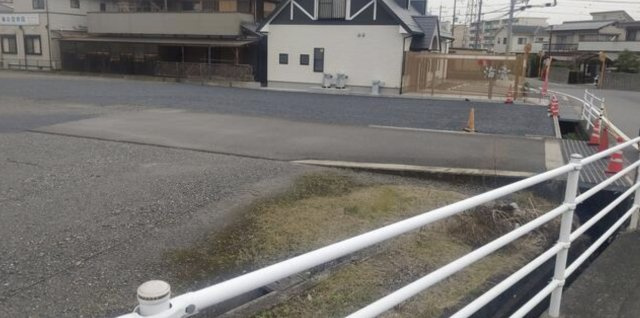 守山市播磨田町の事業用地の外観