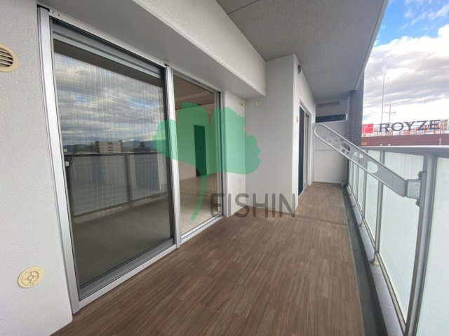ラシルフィード博多駅南 のバルコニー|日当たりの良いバルコニーです！