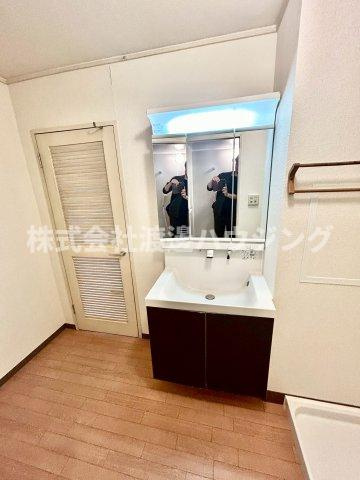 リバーサイドともぶち第1住宅の洗面所