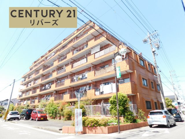 稲沢市稲葉４丁目の中古マンションの外観|内覧希望の方はお気軽にお問い合わせください♪　新規リノベーション物件♪　南向き！　続き間ＬＤＫ１９．５帖♪　両面ワイドバルコニー！　小・中学校徒歩１０分圏内♪　周辺環境充実！