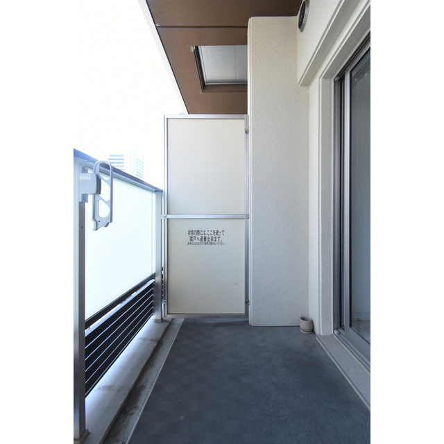スプランディッド淀屋橋DUEのバルコニー