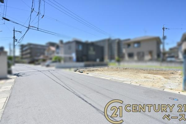 リーブルガーデン平等坊町 ２号棟 ／新築一戸建の前面道路含む現地写真|■現地撮影写真■前栽駅まで徒歩８分！■