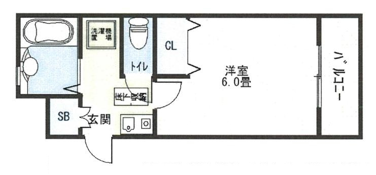 ハイム将軍通の間取り