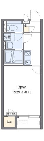 【間取り】 | レオネクストレーブウィン | 代表的な間取のため実際の間取とは異なる場合があります