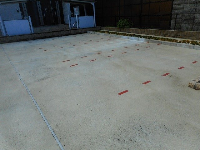パークサイドハイムの駐車場