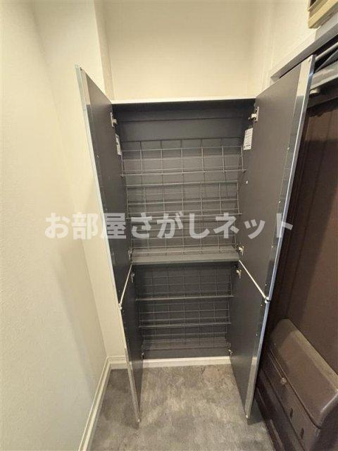 第一コーポ太田屋【おとり物件なし】#学生・社会人にオススメ！初期費用分割払いOK！の収納|靴入