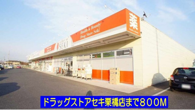 【周辺】 | サン・ブランチ | ドラッグストアセキ栗橋店まで800m