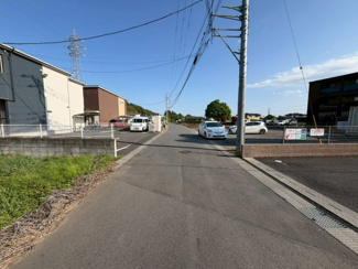 【前面道路含む現地写真】 | つくば市要4期　新築戸建て　4号棟