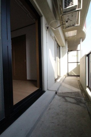 熊本市東区神園２丁目の賃貸マンションのバルコニー|広々としたバルコニーです