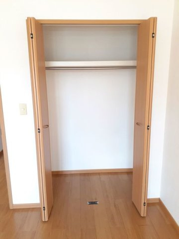 合志市須屋のアパートの収納|大きなものも収納できそうです